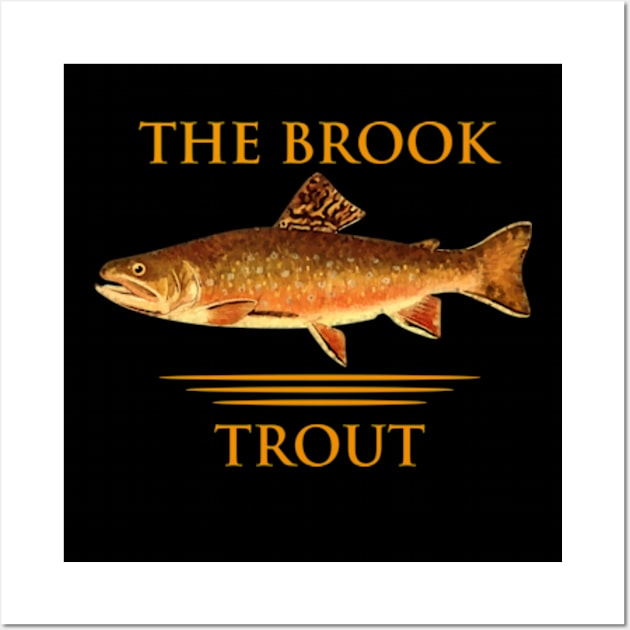 The Brook Trout Wall Art by GraphGeek